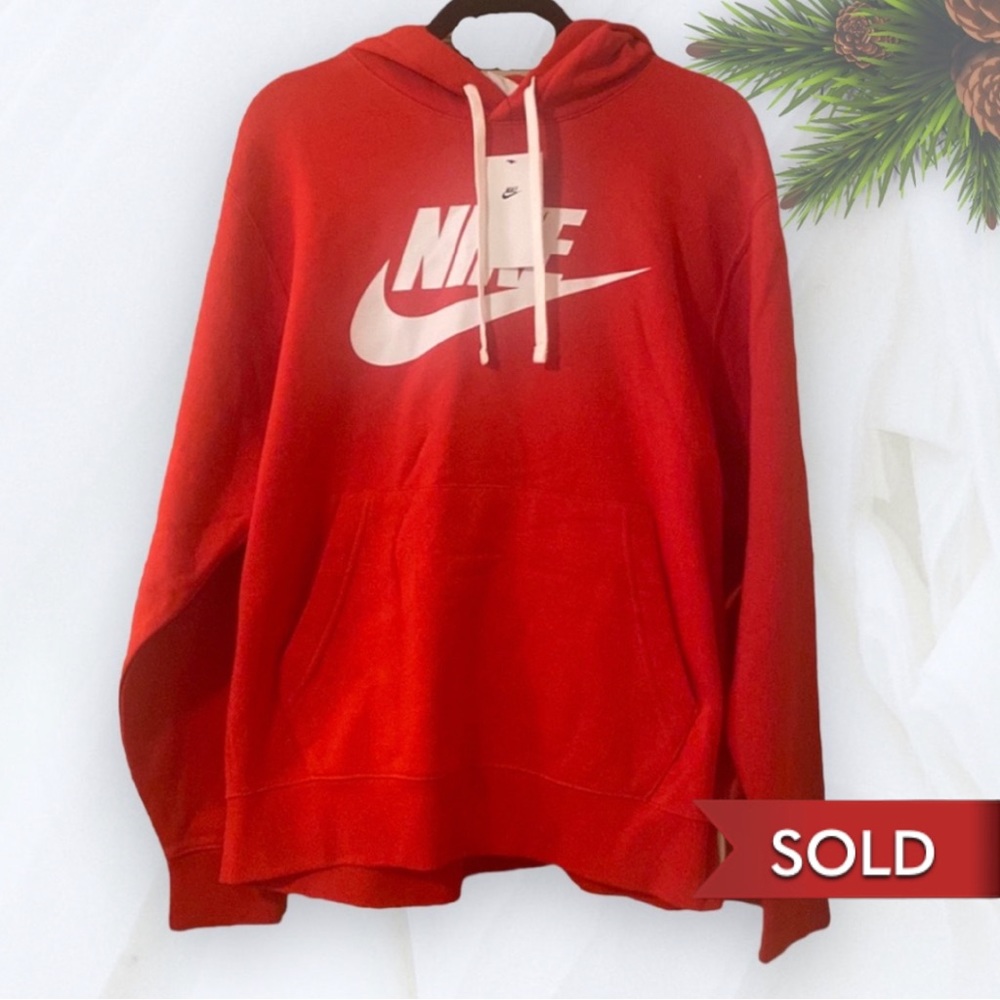 NEW Nike Red Hoodie